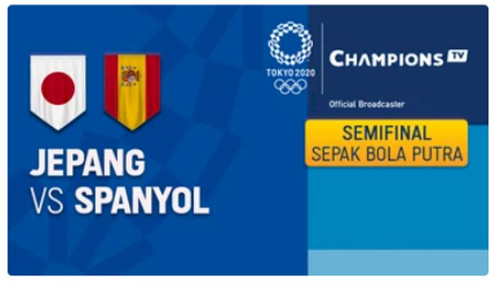 Link Live Streaming Jepang vs Spanyol Semifinal Sepakbola Olimpiade Tokyo 2020, Tayang Pukul 18.00 WIB